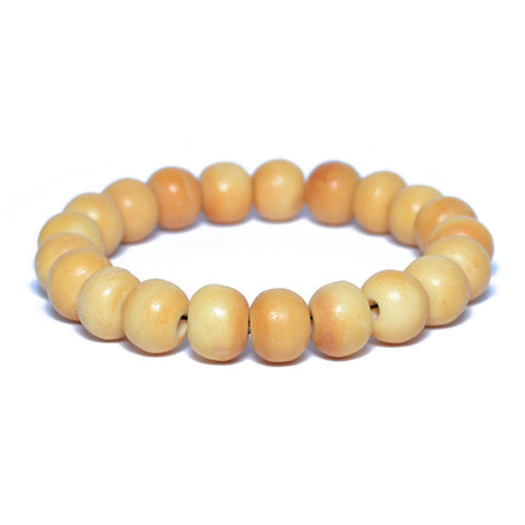 Men's Antique Bone Bead Bracelet