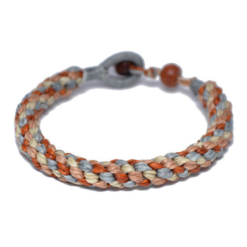 Multi-Colored Buddhist Bracelet for Men