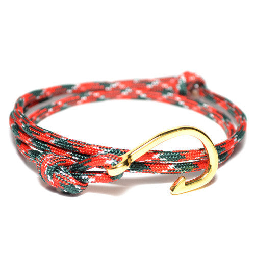 Multi Colored Hook Wrap Bracelet