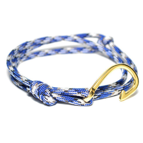 Men's Multi Colored Wrap Hook Bracelet
