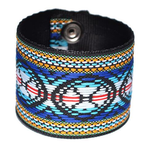 Souldier Vintage Pattern Guitar Strap Cuff Bracelet