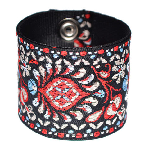 Souldier Hendrix Pattern Guitar Strap Cuff Bracelet