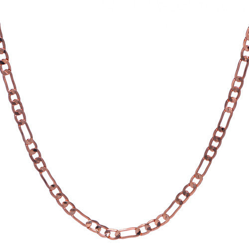 Figaro chain online rose gold