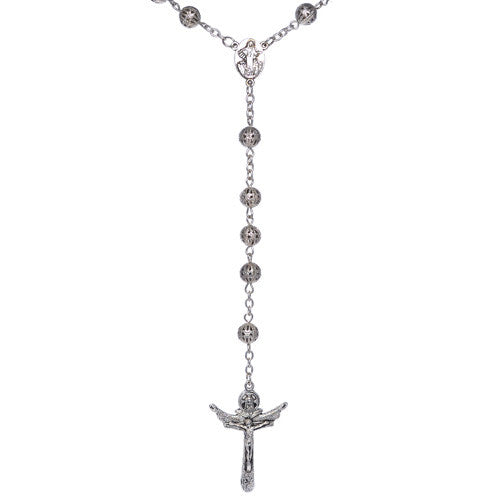 Metal Rosary Necklace For Men
