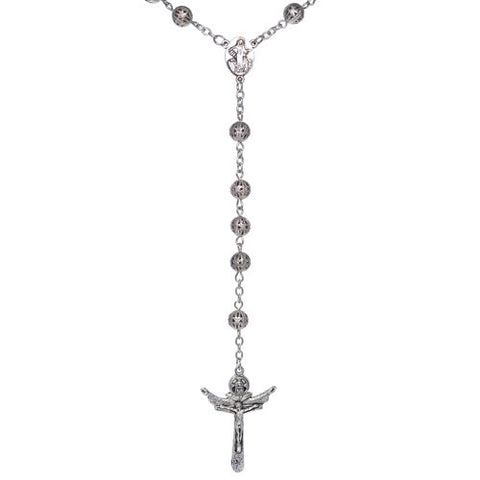 Metal Rosary Necklace For Men