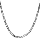 Stainless Steel Cross Insert Chain Necklace